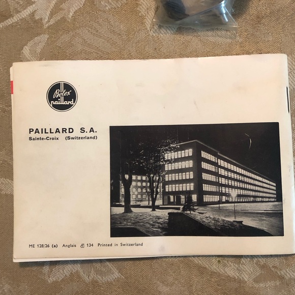 Movie Camera Bolex Zoom Reflex P1 in original leather case with all accessories - Picture 6 of 11